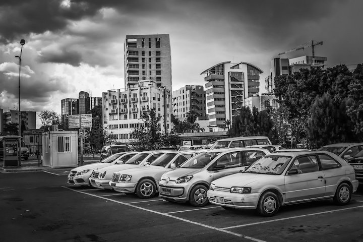 Parking lot maintenance services