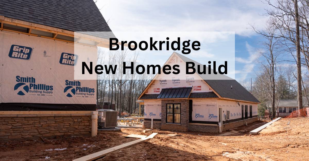 Brookridge new homes build project banner