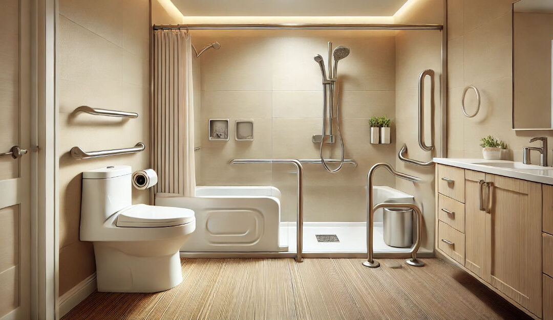 Aging in place bathroom mobility upgrades